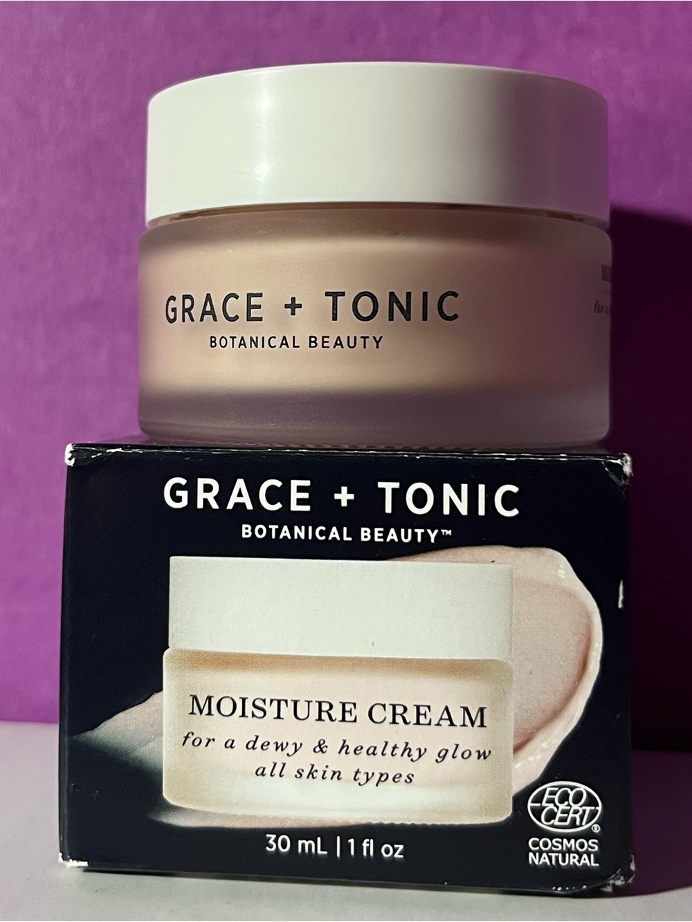 Grace + Tonic - Hydrating Daily Face Moisturizer (NWOT) 2 jars